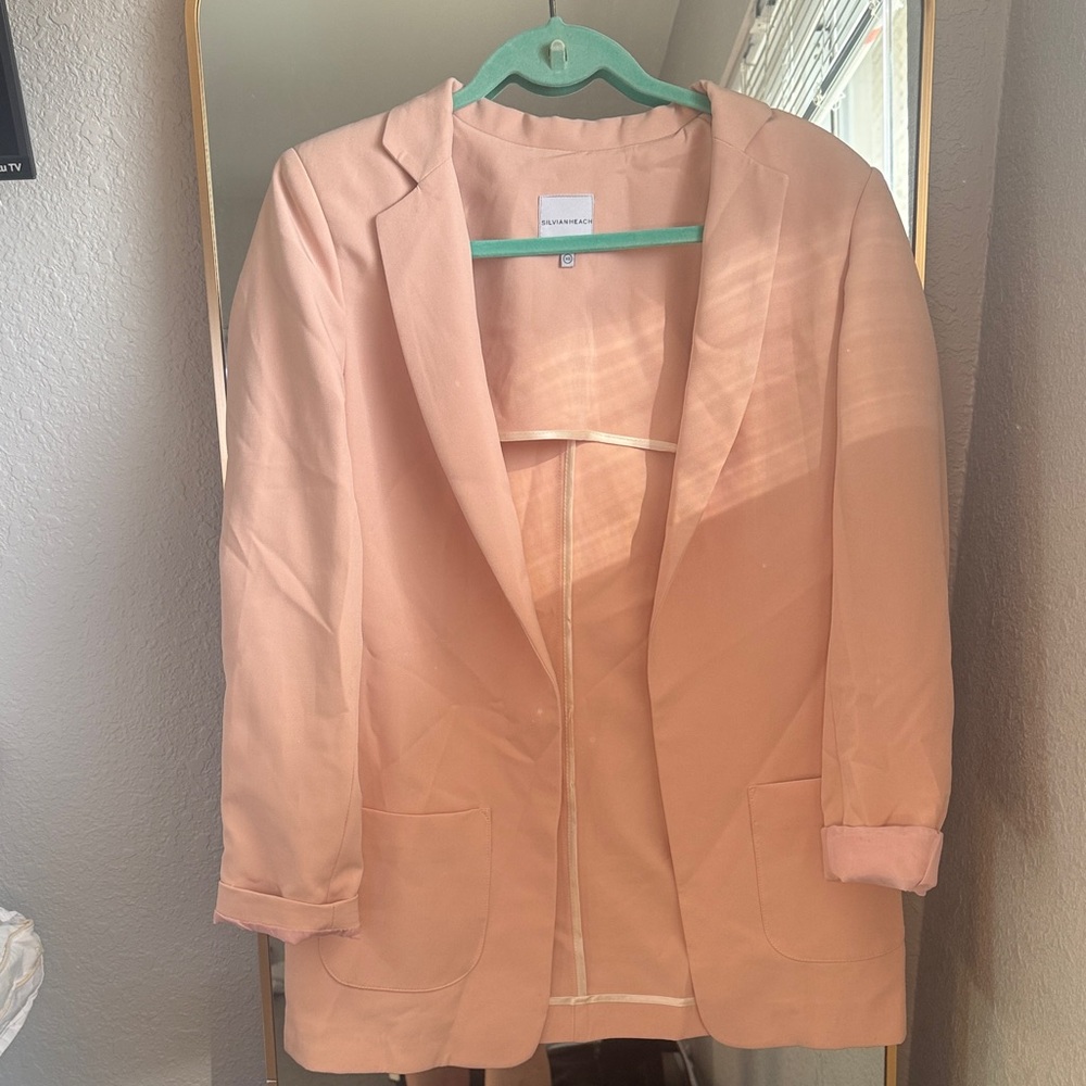Silvian Heach Pink Women's Blazer